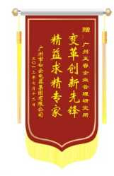 白云電氣集團贈送正睿咨詢變革創(chuàng)新先鋒，精益求精專家錦旗