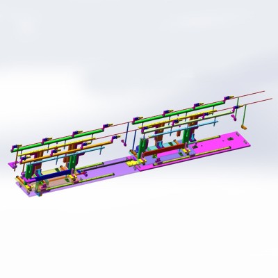 步搬運(yùn)機(jī)械手非標(biāo)整線 步搬運(yùn)機(jī)械手非標(biāo)整線
