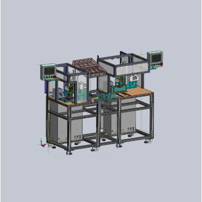 非標(biāo)汽車天線在線式自動(dòng)鎖螺絲機(jī) 非標(biāo)汽車天線在線式自動(dòng)鎖螺絲機(jī)
